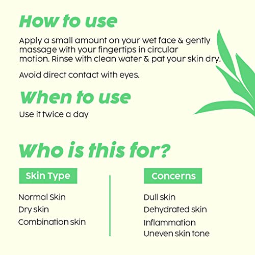 Plix The Plant Fix Vitamin C Juicy Face Wash (100ml) - Brightening Cleanser