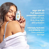 Isdin Fotoprotector Fusion Water SPF 50+ Oil-Control Sunscreen (50ml)
