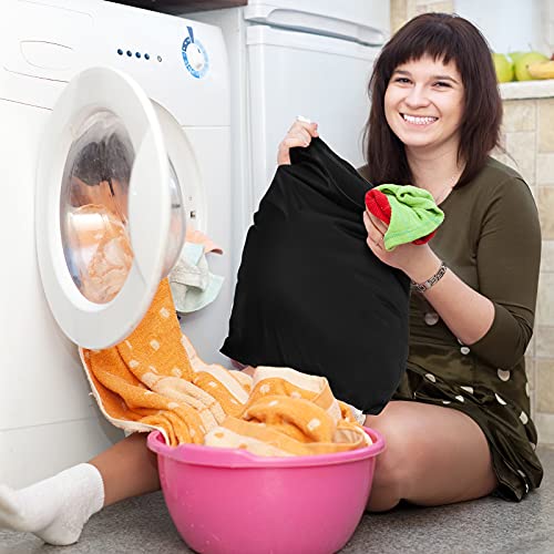 Shappy 2 Pcs Large Travel Laundry Bag - Washable Waterproof Wet Dry Clothes Storage