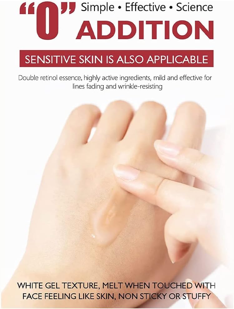 Goreem Retinol Face Serum - Anti-Aging Firming & Moisturizing Treatment for Fine Lines - 30ml