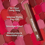 Mamaearth Moisture Matte Longstay Lipstick with Avocado Oil & Vitamin E - Espresso Brown