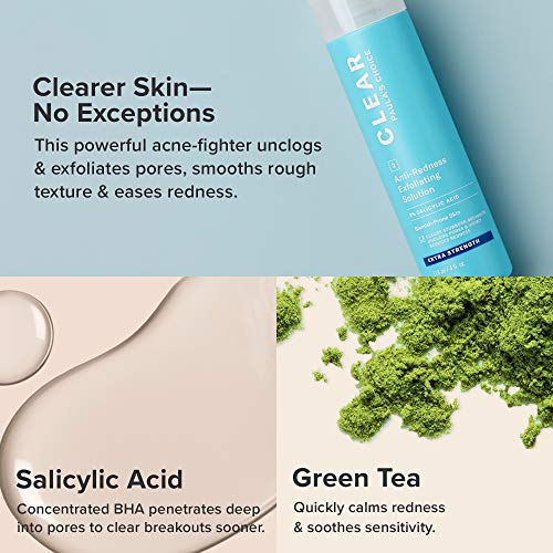 Paula's Choice CLEAR Anti-Redness Exfoliating Solution (2% BHA)