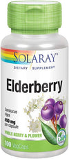 Solaray Elderberry - Immune System Support (100 Caps)
