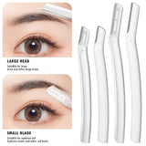 Eyebrow Trimmer with Dermaplaning Tools - Exfoliating Facial Razor for Women and Men
