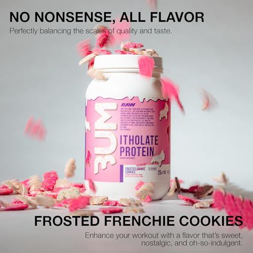 RAW CBUM Isolate Protein Powder - Gingerbread (825g, 25 Servings)