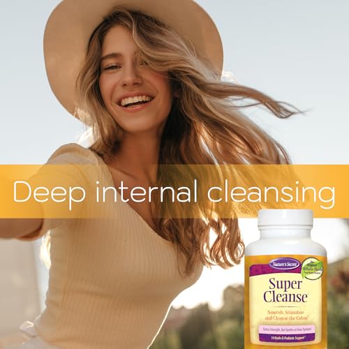 Nature's Secret Super Cleanse 200 Tablets - Detox & Pure Cleanse Supplement