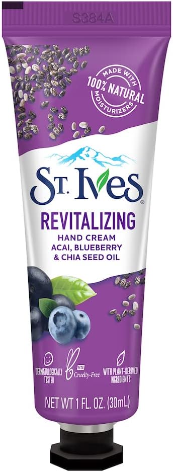 St. Ives Revitalizing Acai Blueberry & Chia Seed Oil Hand Cream (30ml)