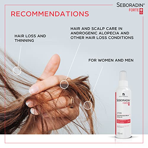 Seboradin Hair Loss and Hair Thinning Premium Lotion Treatment 200ml - Swiss Natur Technology