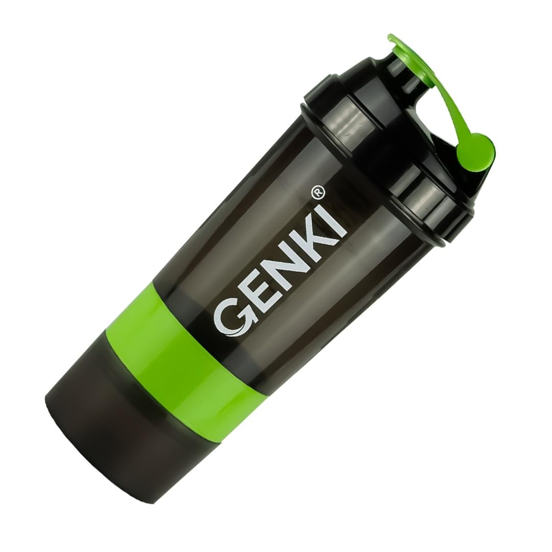 Jinky Shape 28oz Leak-Proof Protein Shaker Bottle