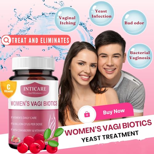 IntiWoman Women's Vagi Biotic - Probiotic for Feminine Health