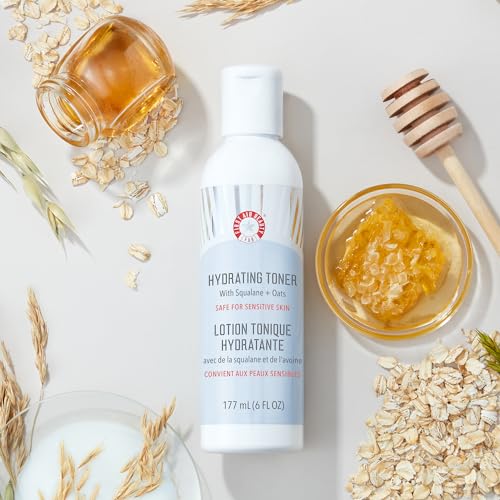 First Aid Beauty Ultra Repair Wild Oat Hydrating Toner: Alcohol-Free Calming Toner for Sensitive Skin