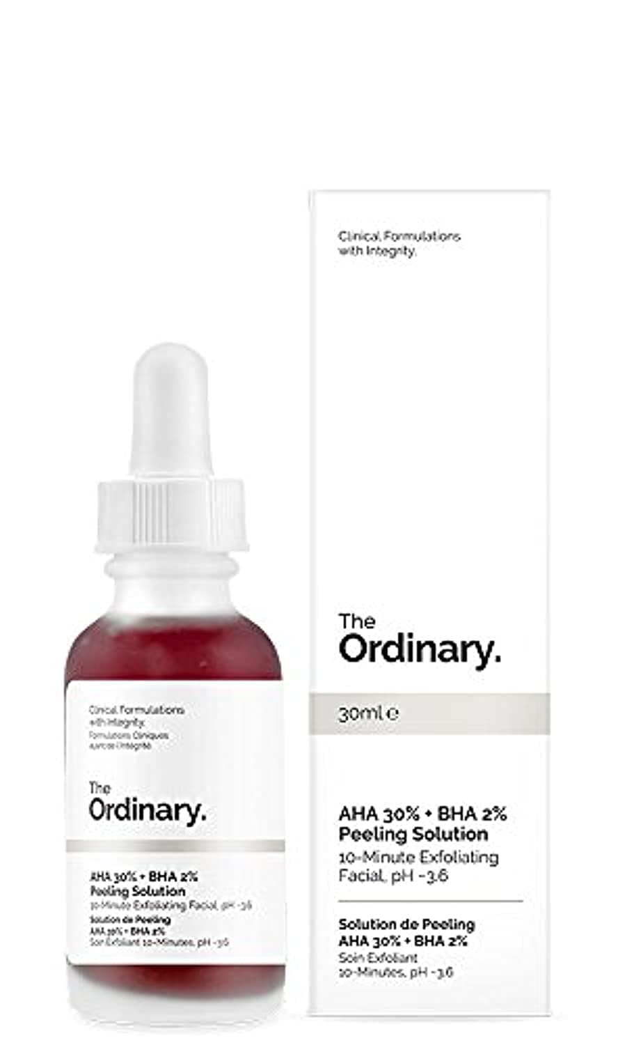The Ordinary AHA 30% + BHA 2% Peeling Solution 30ml - Exfoliating Facial Treatment