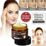 Vibrant Glamour Anti-Aging Retinol Cream: Reduce Wrinkles & Tighten Skin