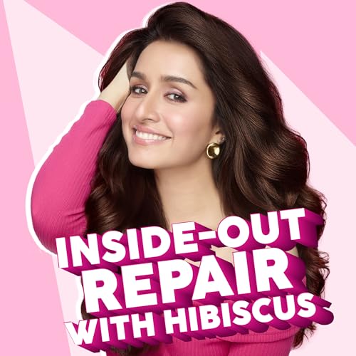 PLIX Hibiscus Bond Repair Shampoo (200ml) & Conditioner (175ml) Set | FiberHance™ Complex