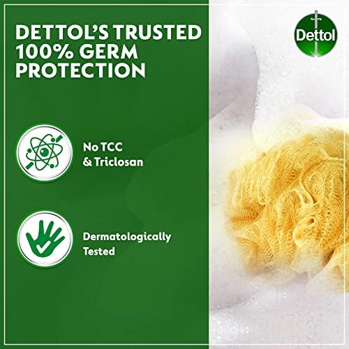 Dettol Hydra Cool Antibacterial Soap Bars (4 Pack) - Cucumber & Icy Menthol