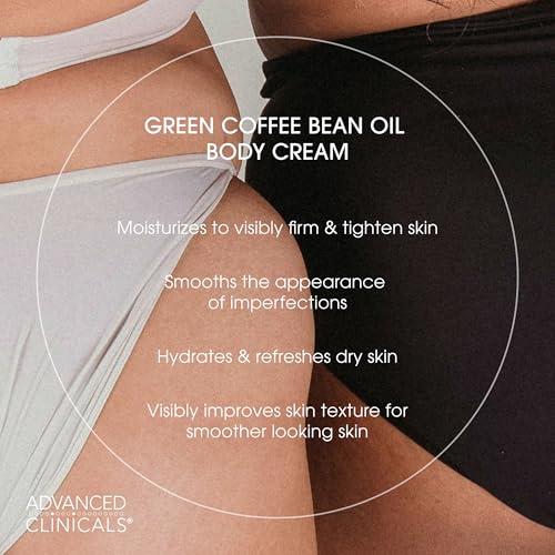 Advanced Clinicals Green Coffee Bean Oil Cream - 16 oz