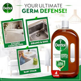Dettol Antiseptic Disinfectant - 4L Economy Size