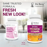 Dr. Berg Natural Prenatal Vitamins for Women - 60 Capsules | Folic Acid, Omegas & Superfoods
