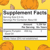 MaryRuth's Pumpkin Seed Oil Liquid Drops - USDA Organic for Hair, Skin & Urinary Health - 1 Fl Oz