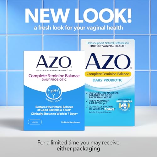 AZO Complete Feminine Balance Daily Probiotic Capsules (30 Count)