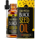 Maju Superfoods Black Seed Oil - 3x Thymoquinone Cold-Pressed Turkish Nigella Sativa Oil Travel Size 2 oz