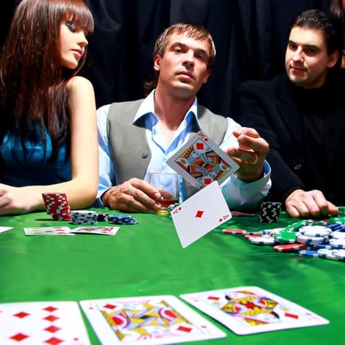 OneNine Standard Playing Cards – 2 Pack Professional Poker Cards for Texas Hold'em, Blackjack, Euchre & More