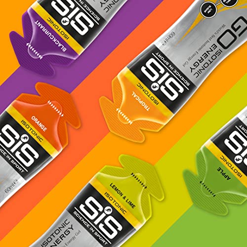 Science In Sport GO Isotonic Energy Gels - Variety Pack (5 x 60ml)