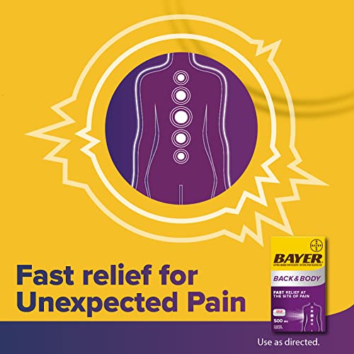 Bayer Back & Body Extra Strength Aspirin 500mg
