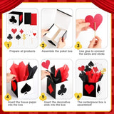 Zhanmai Casino Theme Party Decorations & Favor Boxes (2 Sets)