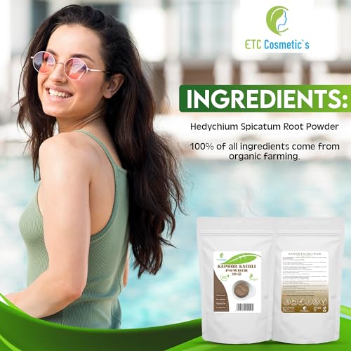100% Natural Kapoor Kachli Powder for Hair Growth, Volume & Vitality (100g)