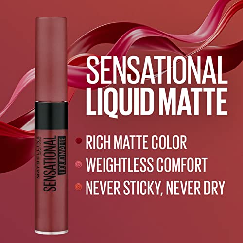 Maybelline Sensational Liquid Matte Lipstick - Nude Nuance 21