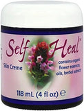 Flower Essence Services Self Heal Skin Cream - 4 fl oz (118 ml) - Natural Skin Repair & Soothing