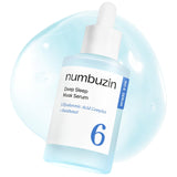 numbuzin No.6 Deep Sleep Mask Serum – Overnight Hydration with Iceland Glacier Water & Hyaluronic Acid | Niacinamide Sleep Mask for Dry Skin | 50ml