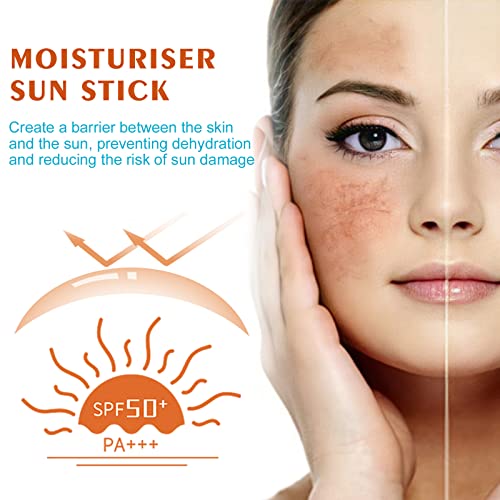 Sunscreen Stick SPF50+ – Moisturizing, Waterproof, Daily Sunblock for Face and Body