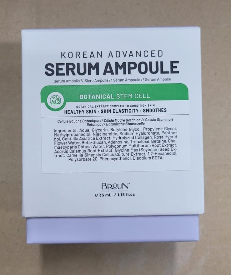 BRÜUN SC Control Stem Cell Serum Ampoule - Korean Microneedling Booster