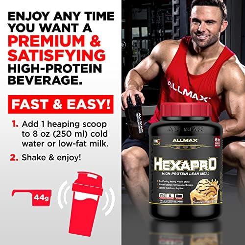 ALLMAX, Hexapro™, High-Protein Lean Meal, Cookies & Cream, 5 lbs (2.27 kg)