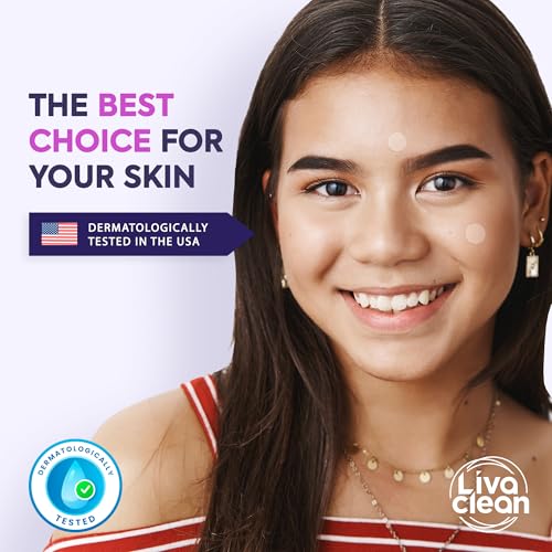 LivaClean 330 CT Pimple Patches with Salicylic Acid, Tea Tree Oil & Calendula Oil - Four Sizes