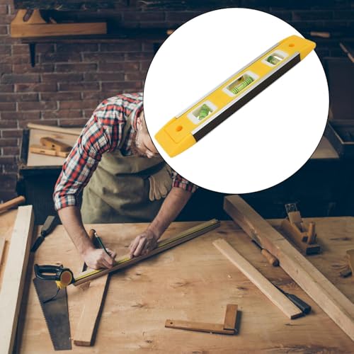 Wall Level Magnetic Levels for Construction with Horizontal Inclination Ruler