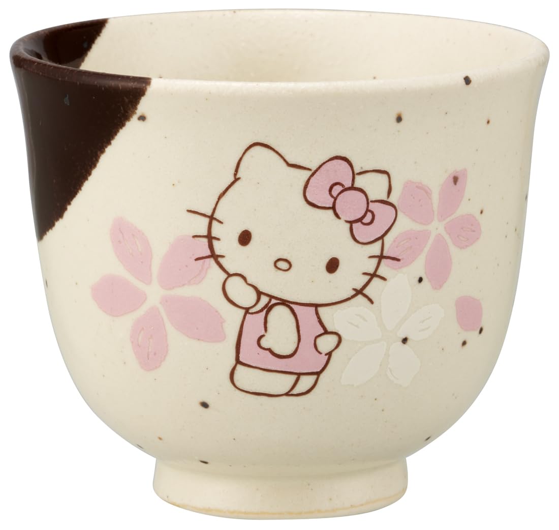 Skater CHMT1-A Hello Kitty Tea Cup - Sanrio 3.1 x 2.6 Inches