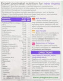 Centrum Pregnacare New Mum Post-Natal Multivitamins & Multiminerals - 56 Tablets (UK Original)