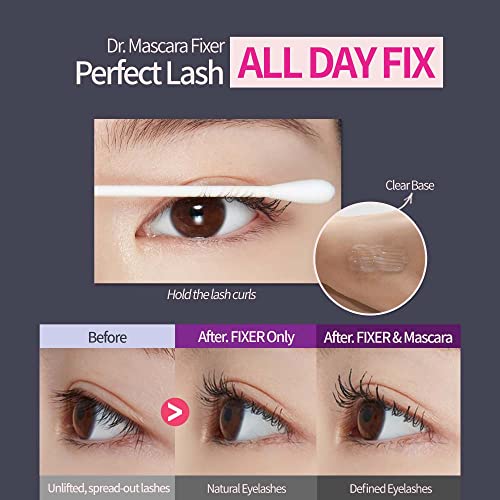 ETUDE Dr. Mascara Fixer - All-Day Curl Hold - Volumizing & Smudge-Proof - 0.203 Fl Oz