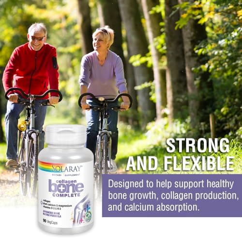 Solaray Collagen Bone Complete - 90 Vegan Capsules