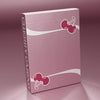 Cherry Casino Flamingo Quartz Pink Playing Cards with Clear Protective Case
