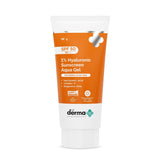 The Derma Co 1% Hyaluronic Aqua Gel Sunscreen SPF 50 PA++++ - Oil-Free & Hydrating