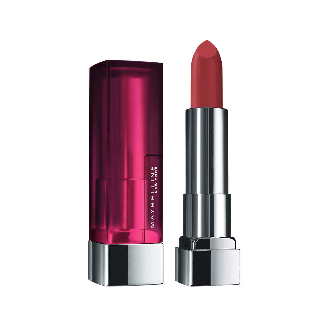 Maybelline New York Color Sensational Creamy Matte Lipstick - 807 Dried Rose, 3.9g | Hydrate Lips, Rich Creamy Lipstick with Shea Butter