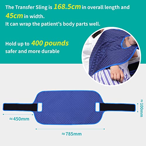 Patient Turning & Transfer Sling Belt | Elderly Bed Transfer Mobility Aid
