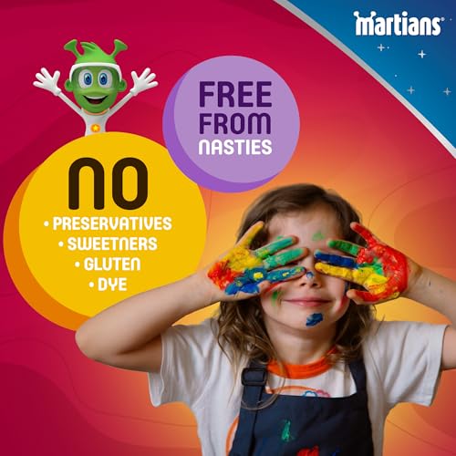 Martians Everyday Active Multivitamins Syrup for Kids 1+ Years - Energy & Immunity Support - No Added Sugar, Gluten & Lactose Free - 150ml