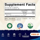 Vitamatic Magnesium Succinate 1000 mg - Supports Muscle, Nerve & Heart Health
