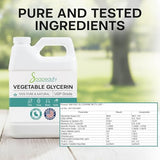 Soapeauty Organic Vegetable Glycerin USP - 32oz (Non-GMO, Natural)