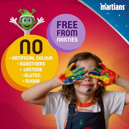 Martians Daily Multivitamin Drops 50ml - 9 Essential Vitamins with Orange Flavor - Supports Overall Health & Wellbeing
